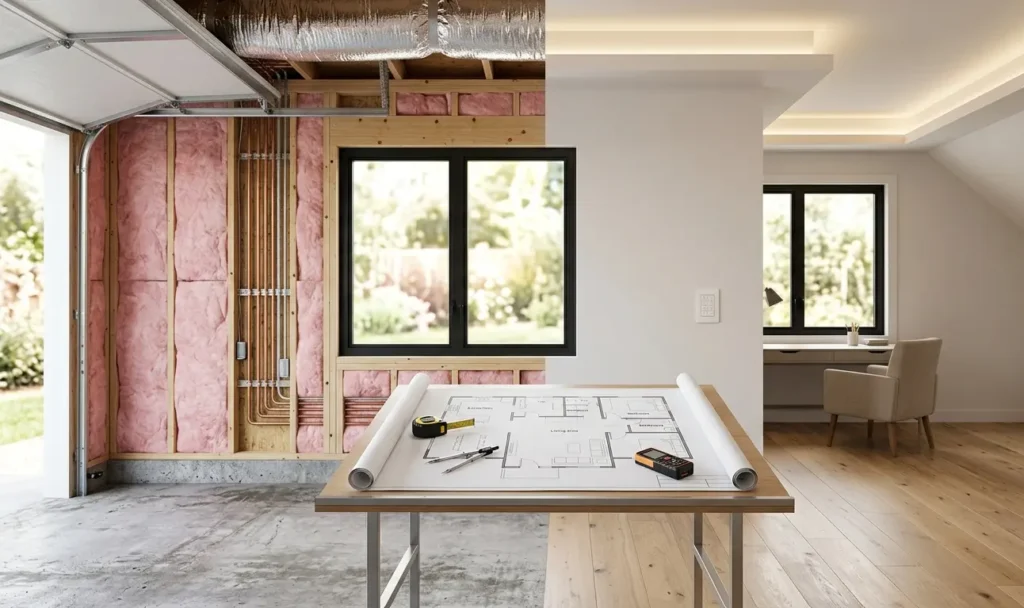 Convert Garage to Living Space Planning Steps