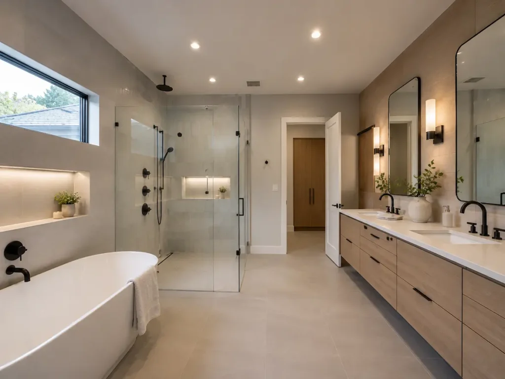 Bathroom renovation services by Amour Remodeling DFW